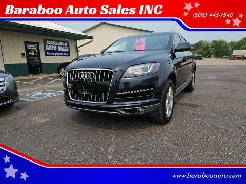 2011 Audi Q7 for sale at Baraboo Auto Sales INC in Baraboo WI