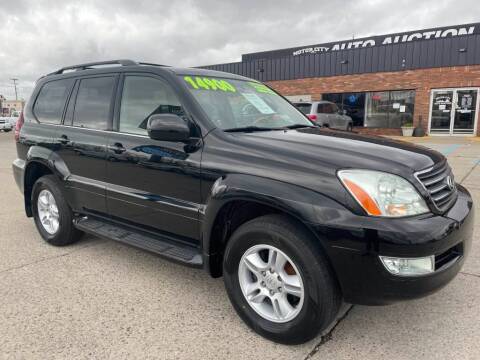 2004 Lexus GX 470 for sale at Motor City Auto Auction in Fraser MI