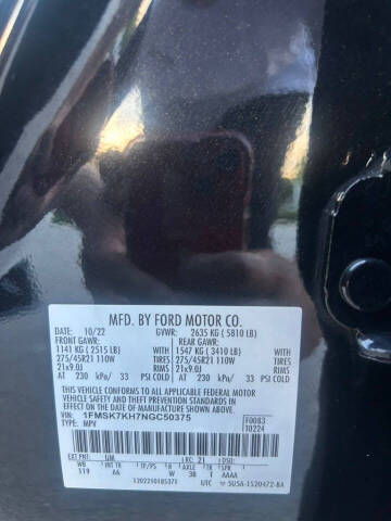 2022 Ford Explorer ST-Line