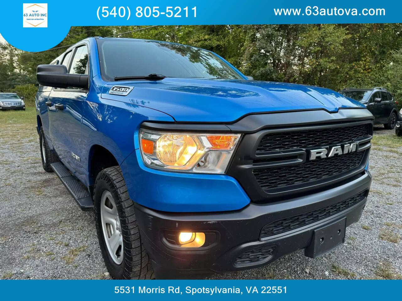 2021 Ram 1500 for sale at 63 Auto Inc in Spotsylvania, VA