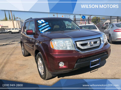 2009 Honda Pilot for sale at WILSON MOTORS in Stockton CA