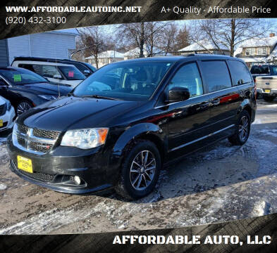 2017 Dodge Grand Caravan for sale at AFFORDABLE AUTO, LLC in Green Bay WI