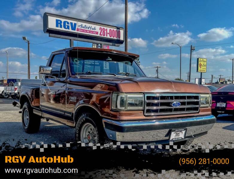 1991 Ford F-150 for sale at RGV AutoHub in Harlingen TX