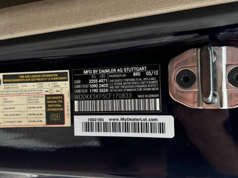 2012 Mercedes-Benz E-Class E 350