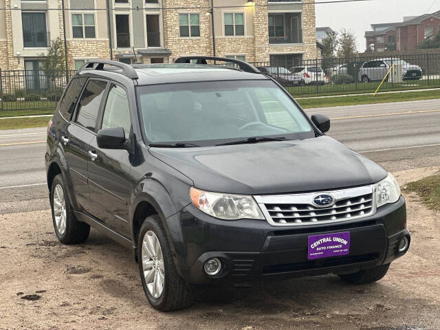 2011 Subaru Forester for sale at Central Union Auto Finance LLC in Austin, TX