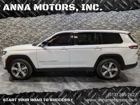 2021 Jeep Grand Cherokee L for sale at ANNA MOTORS, INC. in Detroit MI