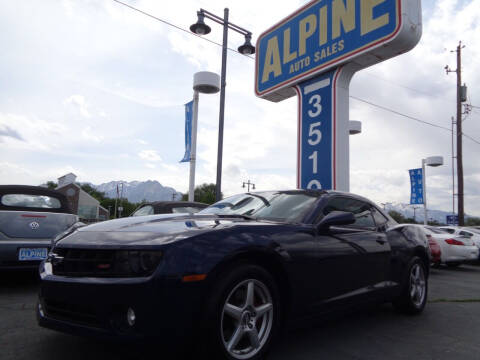 2010 Chevrolet Camaro for sale at Alpine Auto Sales in Salt Lake City UT