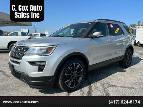 2018 Ford Explorer for sale at C. Cox Auto Sales Inc in Joplin MO
