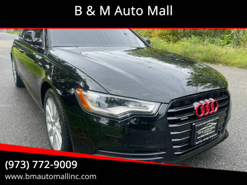 2013 Audi A6 for sale at B & M Auto Mall in Clifton NJ