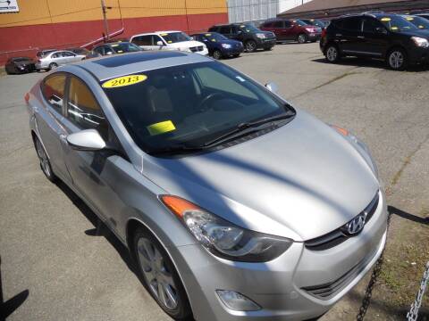 2013 Hyundai Elantra for sale at LYNN MOTOR SALES in Lynn MA