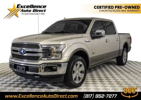 2018 Ford F-150 for sale at Excellence Auto Direct in Euless TX