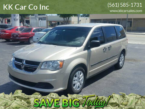 2015 Dodge Grand Caravan for sale at KK Car Co Inc in Lake Worth FL