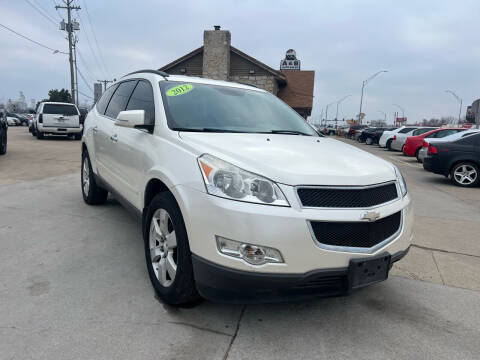 2012 Chevrolet Traverse for sale at A & B Auto Sales LLC in Lincoln NE
