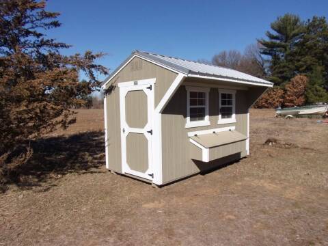  6 X 12 CHICKEN COOP 20% OFF for sale at Extra Sharp Autos in Montello WI