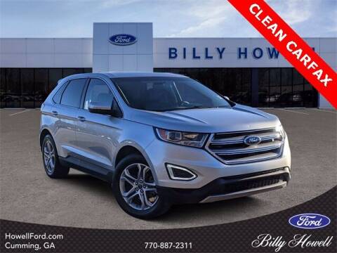 2018 Ford Edge for sale at BILLY HOWELL FORD LINCOLN in Cumming GA
