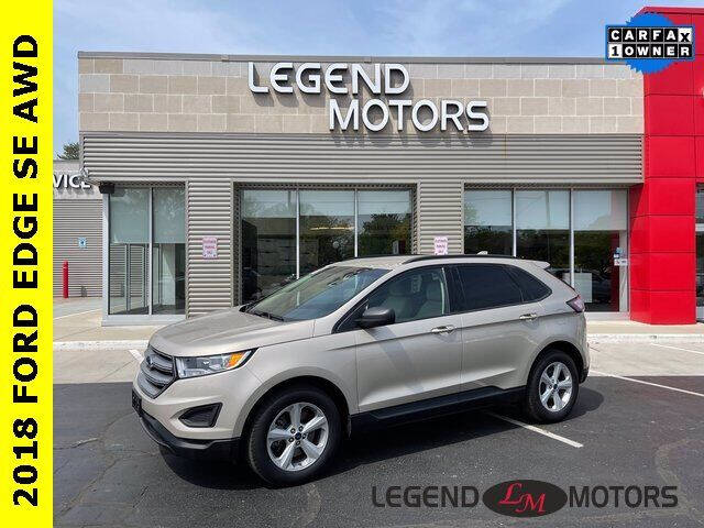2018 Ford Edge for sale at Legend Motors of Detroit - Legend Motors of Waterford in Waterford MI