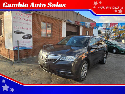 2015 Acura MDX SH-AWD w/Tech