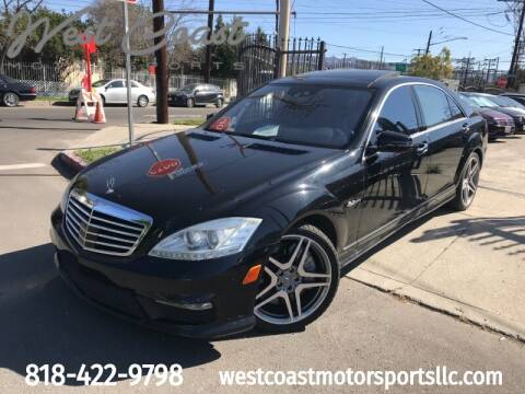 2010 Mercedes-Benz S-Class for sale at West Coast Motor Sports in North Hollywood CA