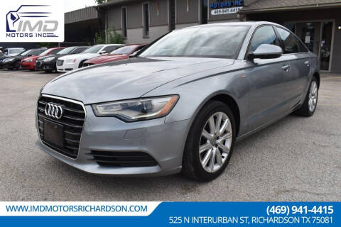 2013 Audi A6 for sale at IMD Motors in Richardson TX