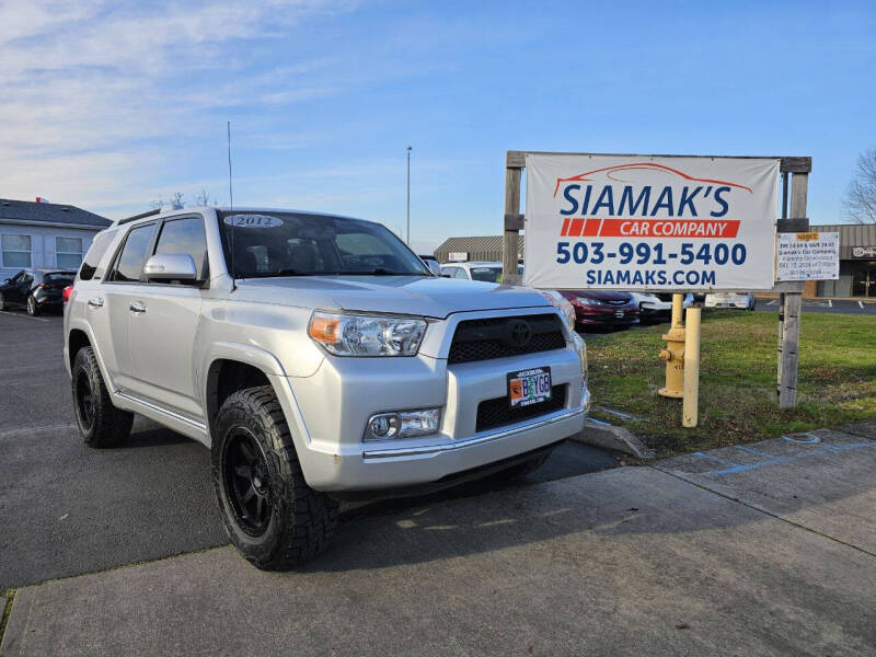 2012 Toyota 4Runner for sale at Woodburn Trailers - Siamak's Car Company llc in Woodburn OR