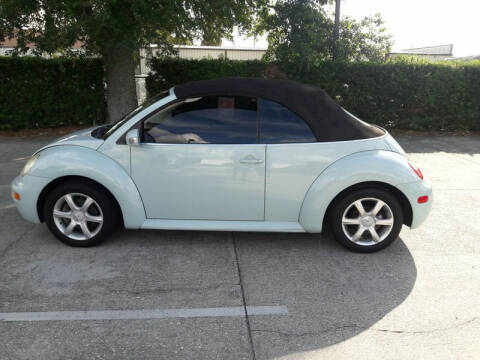 2004 Volkswagen New Beetle Convertible for sale at Car Loan Unlimited .Com in Longwood FL