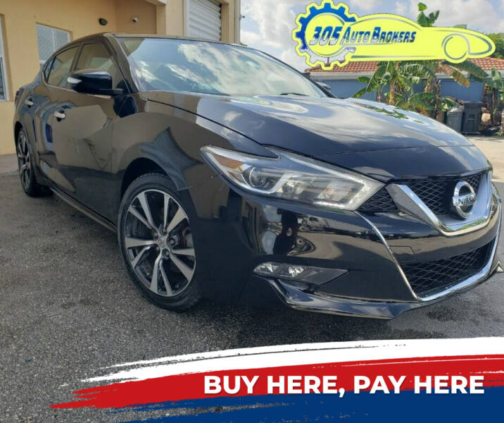 2017 Nissan Maxima for sale at 305 Auto Brokers in Hialeah Gardens FL