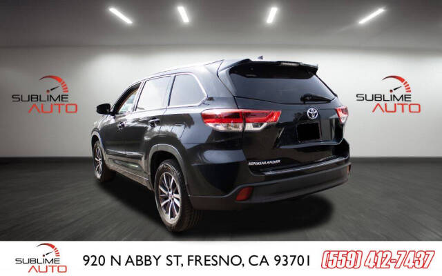 2017 Toyota Highlander for sale at SUBLIME AUTO in Fresno, CA