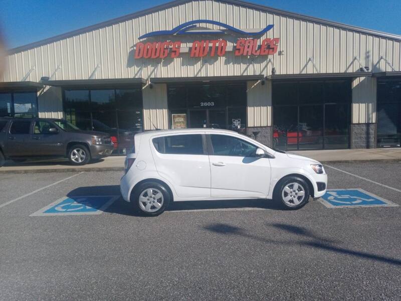 2014 Chevrolet Sonic for sale at DOUG'S AUTO SALES INC in Pleasant View TN