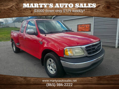 2002 Ford F-150 for sale at Marty's Auto Sales in Lenoir City TN
