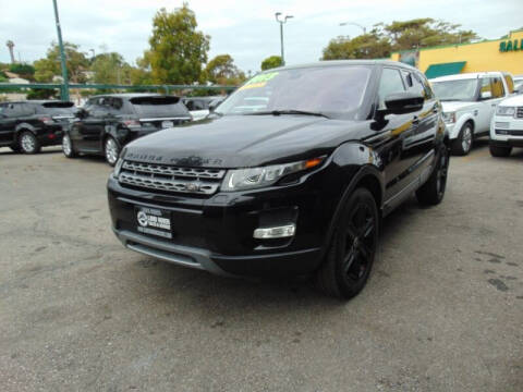 2013 Land Rover Range Rover Evoque for sale at Santa Monica Suvs in Santa Monica CA
