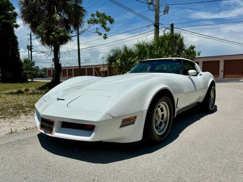 1981 Chevrolet Corvette for sale at American Classics Autotrader LLC in Pompano Beach FL