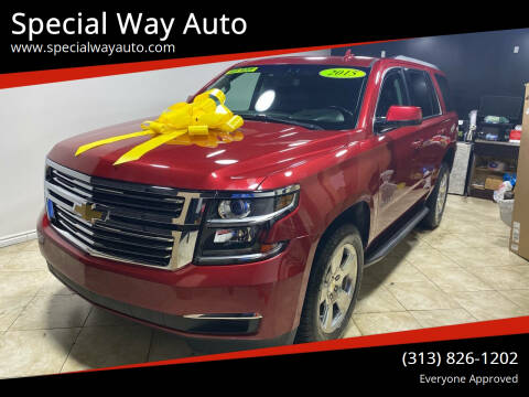 2015 Chevrolet Tahoe for sale at Special Way Auto in Hamtramck MI