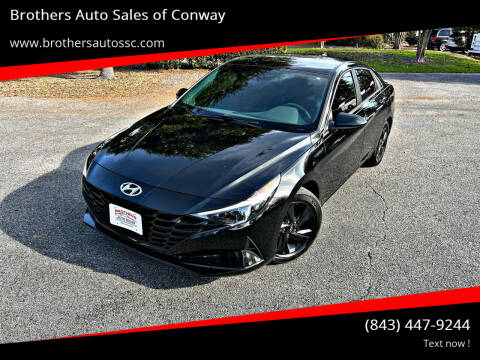 2021 Hyundai Elantra for sale at Brothers Auto Sales of Conway in Conway SC