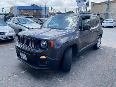 2018 Jeep Renegade for sale at AA Auto Sales & Registration Inc in North Hollywood CA