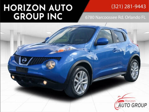 2012 Nissan JUKE for sale at HORIZON AUTO GROUP INC in Orlando FL