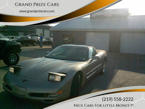 2002 Chevrolet Corvette for sale at Grand Prize Cars in Cedar Lake IN