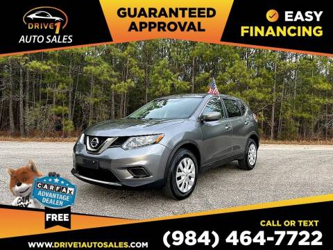 2015 Nissan Rogue for sale at Drive 1 Auto Sales in Wake Forest NC