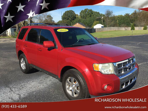 2011 Ford Escape for sale at RICHARDSON WHOLESALE in Fayetteville TN