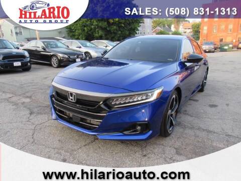2021 Honda Accord for sale at Hilario's Auto Sales in Worcester MA