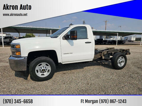 2016 Chevrolet Silverado 2500HD for sale at Akron Auto in Akron CO