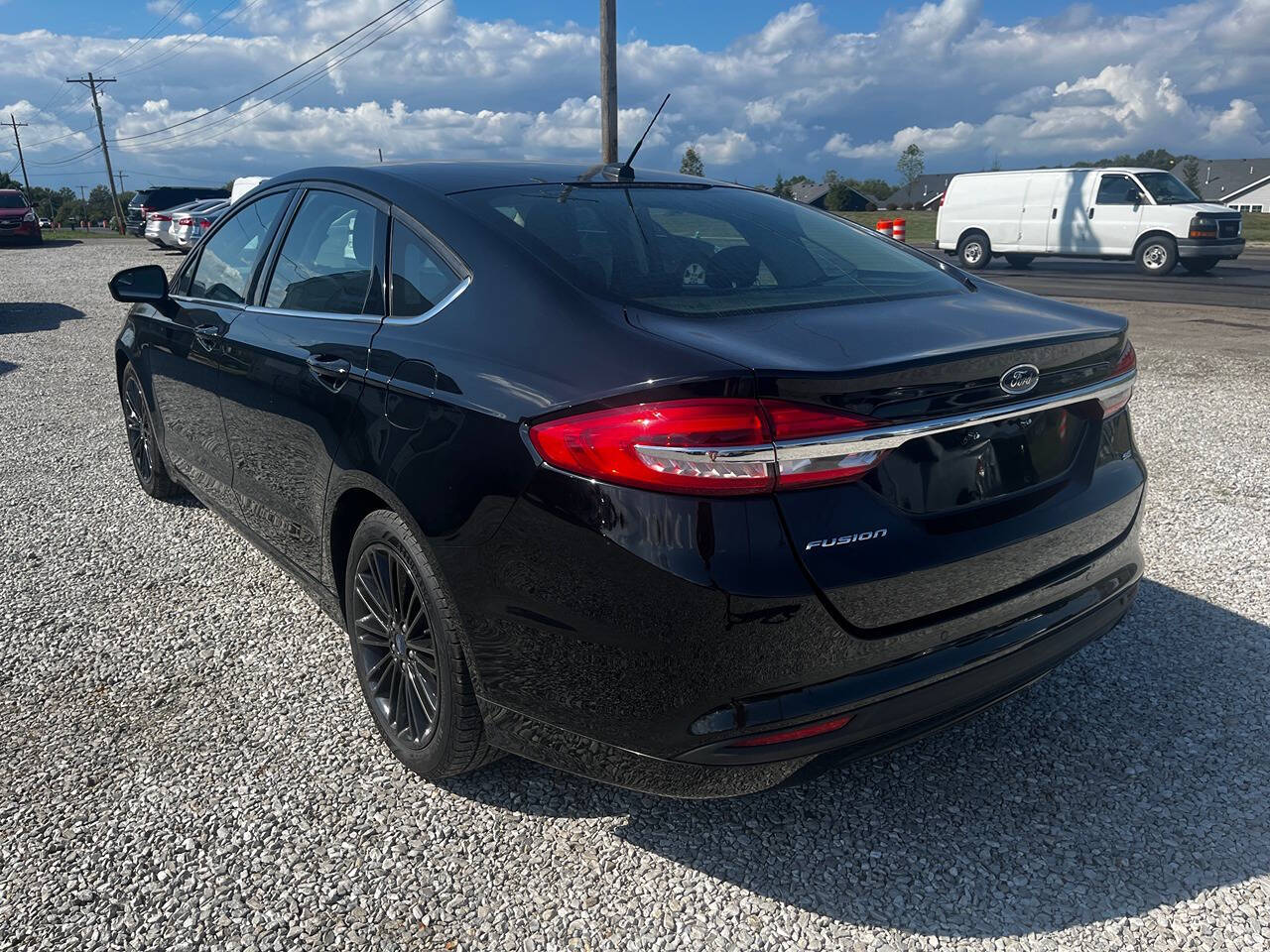 2018 Ford Fusion for sale at Quartz Auto Sales in Indianapolis, IN