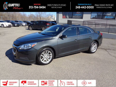 2016 Chevrolet Malibu Limited for sale at Quattro Motors 2 in Farmington Hills MI