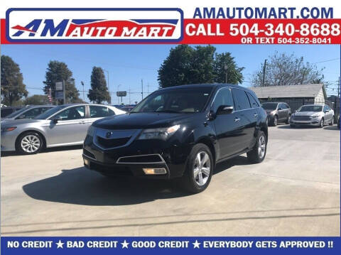 2012 Acura MDX for sale at AM Auto Mart Marrero LLC in Marrero LA