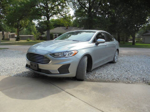 2020 Ford Fusion Hybrid for sale at D & P Sales LLC in Wichita KS
