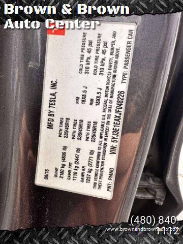 2018 Tesla Model 3 Long Range's photo