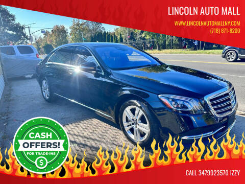 2019 Mercedes-Benz S-Class for sale at Lincoln Auto Mall in Brooklyn NY