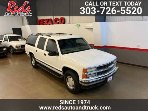 1998 Chevrolet Suburban for sale at Red's Auto and Truck in Longmont CO