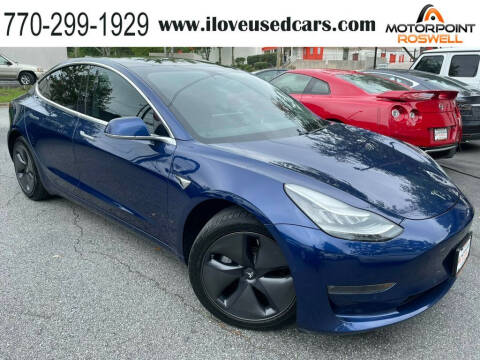 2019 Tesla Model 3 for sale at Motorpoint Roswell in Roswell GA