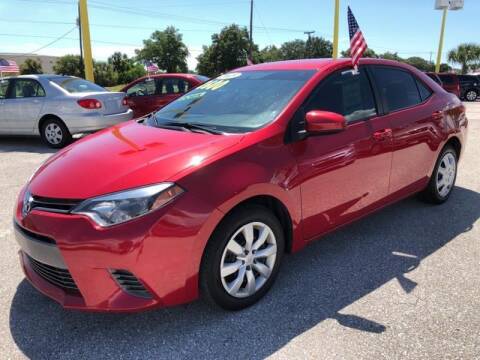 2015 Toyota Corolla for sale at My Value Car Sales in Venice FL