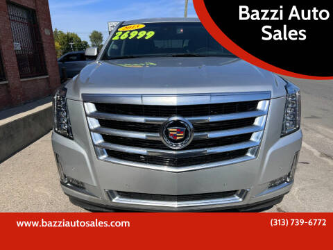 2015 Cadillac Escalade for sale at Bazzi Auto Sales in Detroit MI
